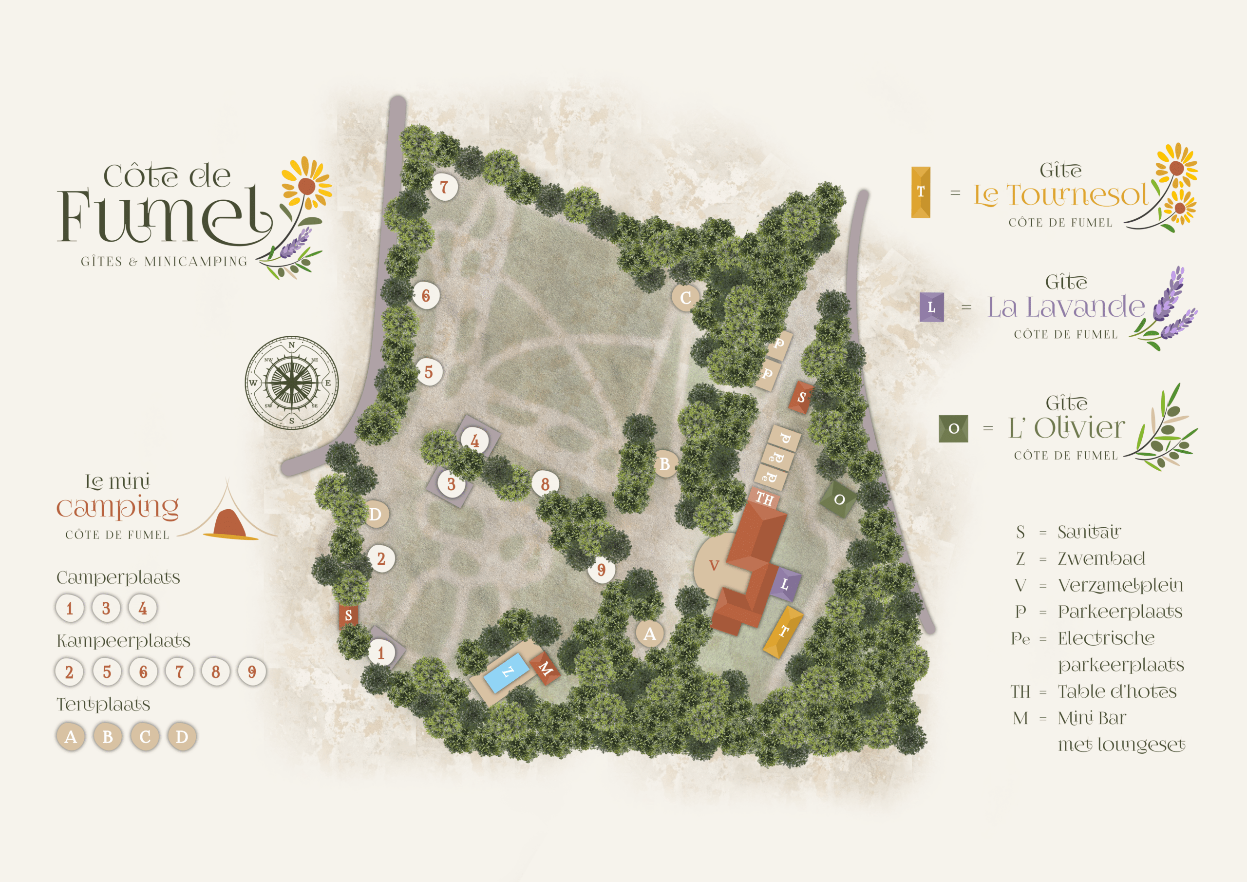 Plattegrond Cote de Fumel
