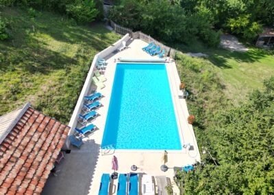 Zwembad op Cote de Fumel 13x6 meter